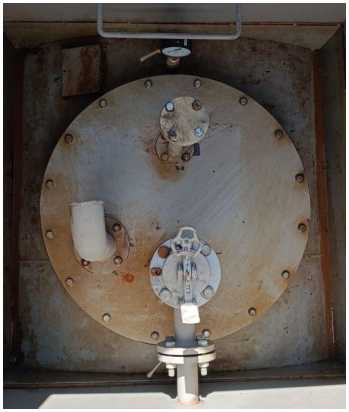 Внешний вид. Резервуар горизонтальный цилиндрический двустенный подземный, http://oei-analitika.ru рисунок № 2