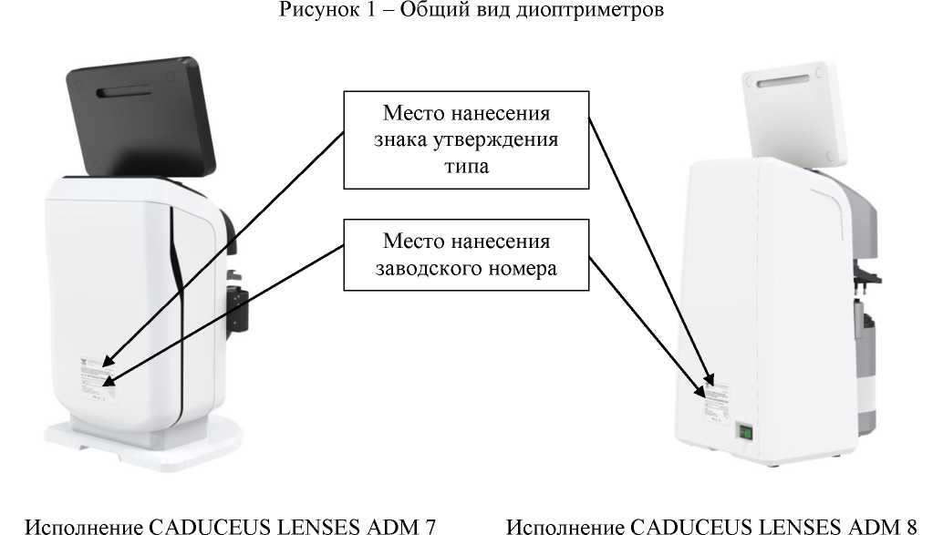 Внешний вид. Диоптриметры медицинские автоматические, http://oei-analitika.ru рисунок № 3