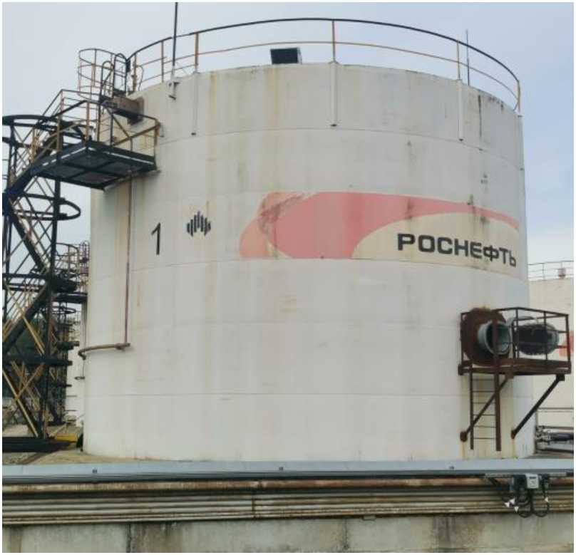 Внешний вид. Резервуар стальной вертикальный цилиндрический, http://oei-analitika.ru рисунок № 1