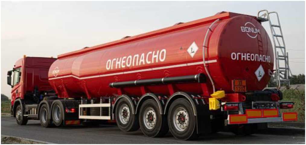 Внешний вид. Полуприцепы-цистерны, http://oei-analitika.ru рисунок № 1
