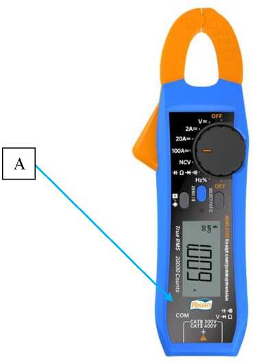 Внешний вид. Клещи электроизмерительные, http://oei-analitika.ru рисунок № 1
