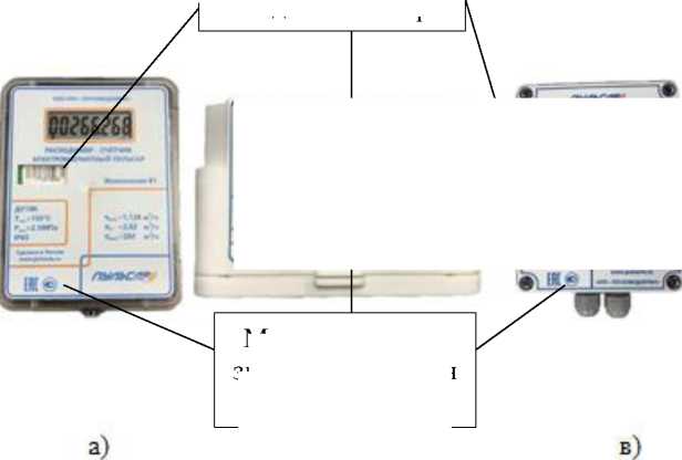 Внешний вид. Расходомеры-счётчики электромагнитные, http://oei-analitika.ru рисунок № 2