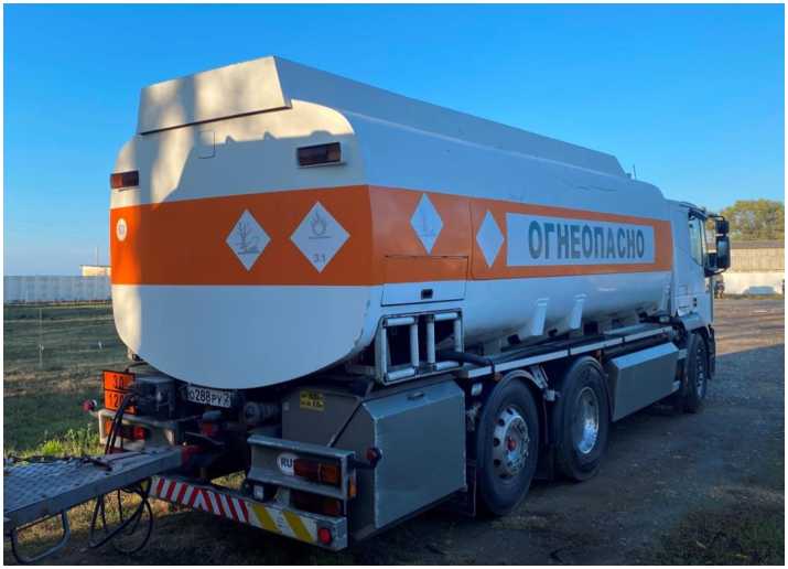 Внешний вид. Автоцистерна, http://oei-analitika.ru рисунок № 1