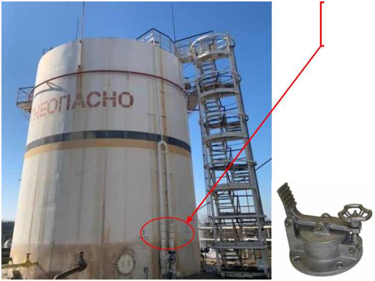 Внешний вид. Резервуары стальные вертикальные цилиндрические, http://oei-analitika.ru рисунок № 1