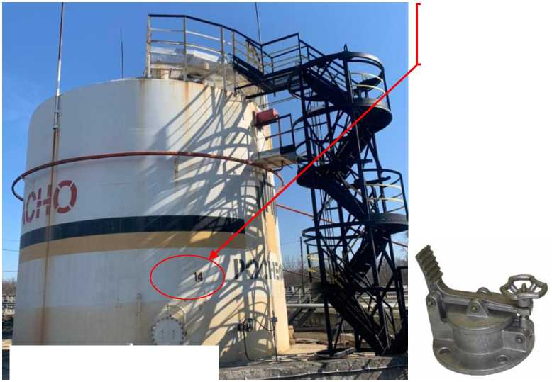 Внешний вид. Резервуары стальные вертикальные цилиндрические, http://oei-analitika.ru рисунок № 2