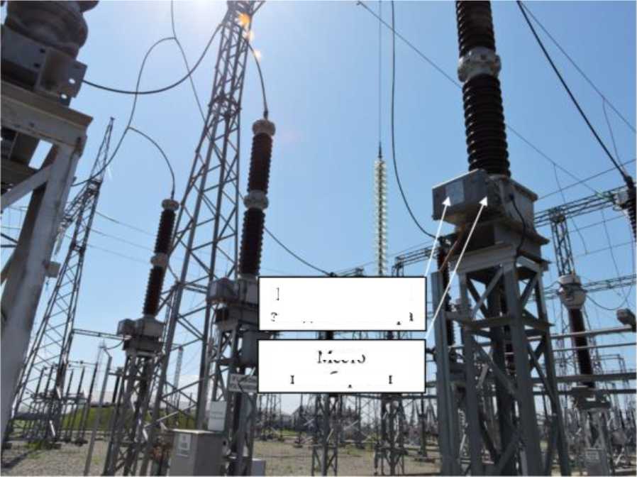 Внешний вид. Трансформаторы напряжения емкостные, http://oei-analitika.ru рисунок № 1