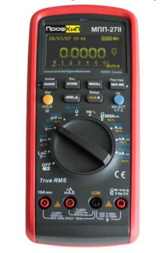 Внешний вид. Мультиметры переносные профессиональные, http://oei-analitika.ru рисунок № 1