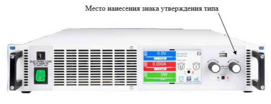 Внешний вид. Нагрузки электронные программируемые с рекуперацией, http://oei-analitika.ru рисунок № 1