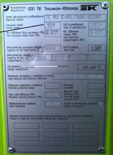 Внешний вид. Автоцистерны и автотопливозаправщики, http://oei-analitika.ru рисунок № 4