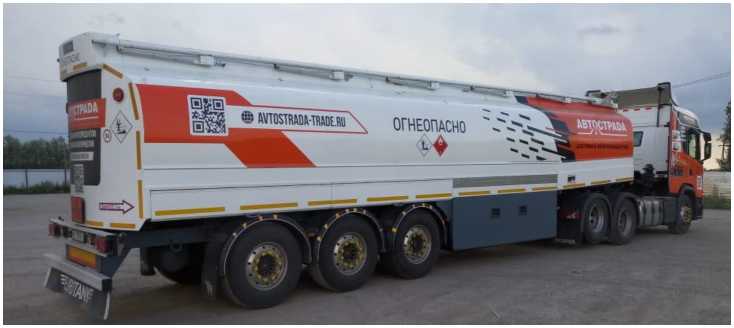 Внешний вид. Полуприцеп-цистерна, http://oei-analitika.ru рисунок № 1