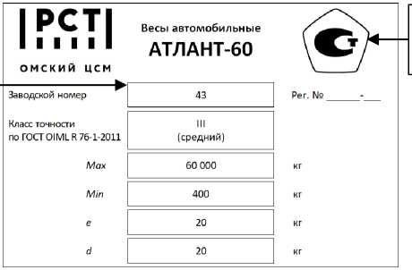 Внешний вид. Весы автомобильные, http://oei-analitika.ru рисунок № 2