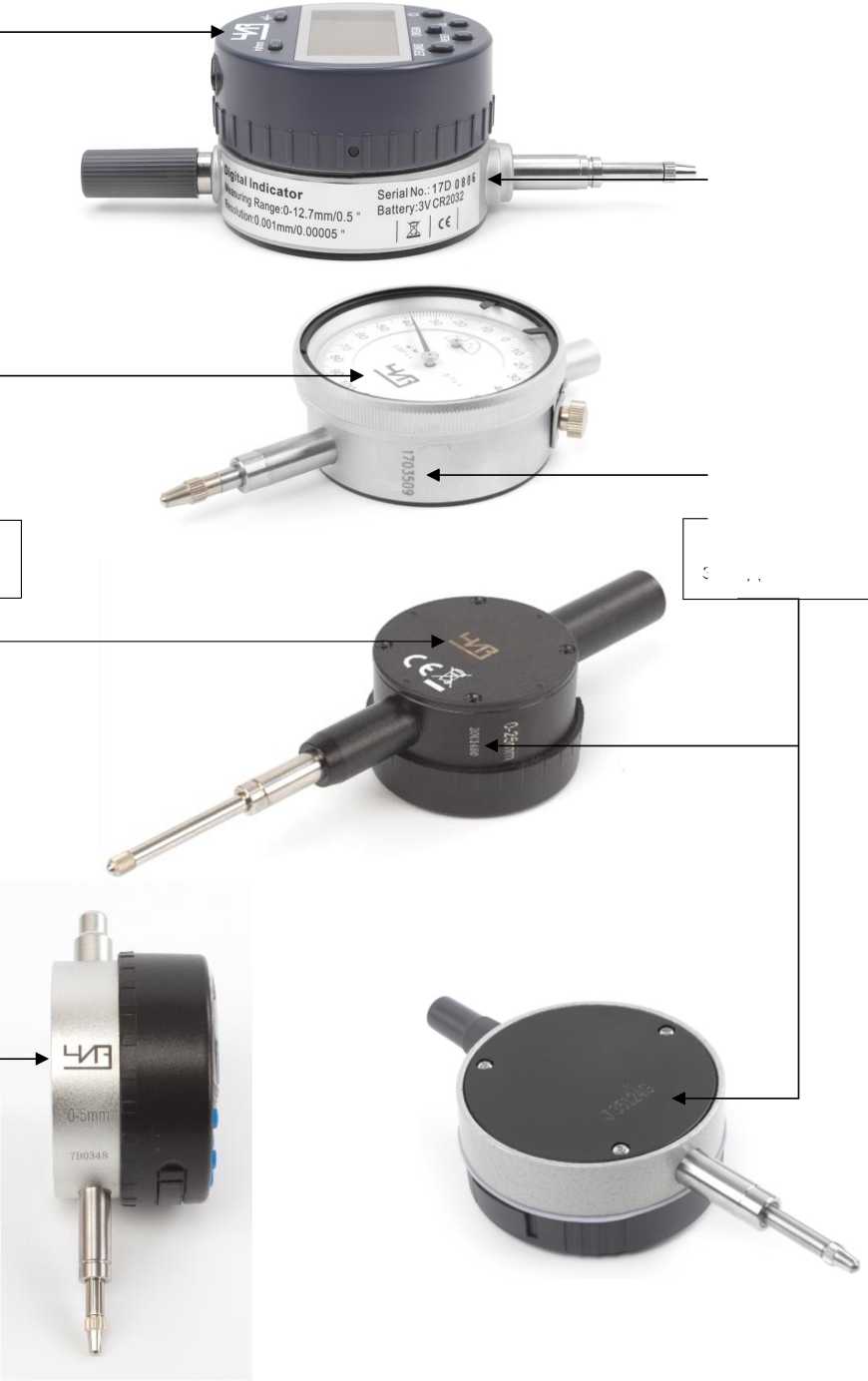 Внешний вид. Индикаторы часового типа ЧИЗ (Обозначение отсутствует), http://oei-analitika.ru 