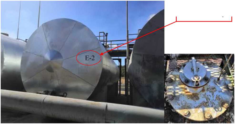 Внешний вид. Резервуары стальные горизонтальные цилиндрические, http://oei-analitika.ru рисунок № 2