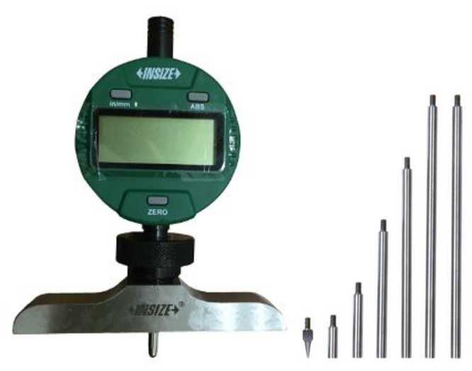 Внешний вид. Глубиномеры индикаторные INSIZE, http://oei-analitika.ru рисунок № 1