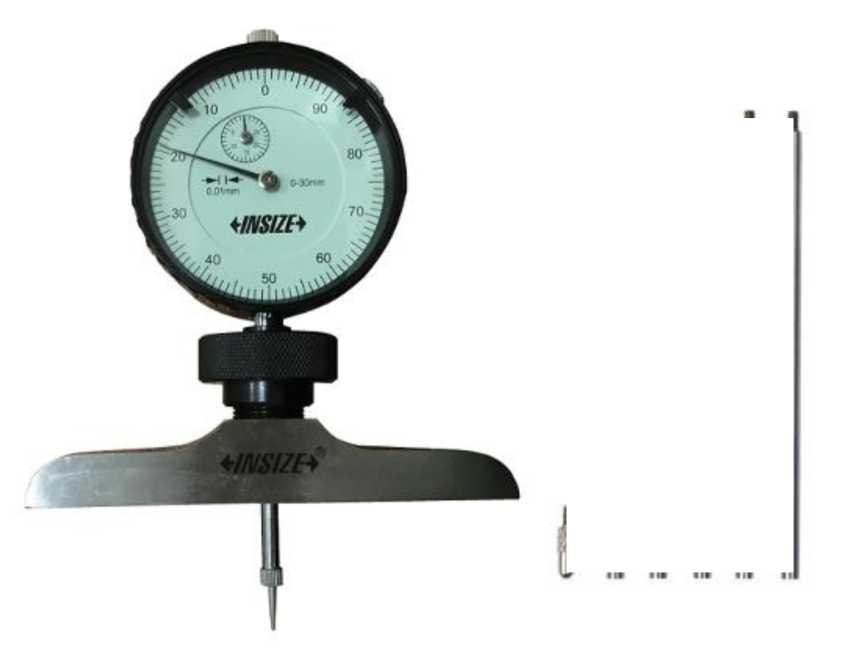 Внешний вид. Глубиномеры индикаторные INSIZE, http://oei-analitika.ru рисунок № 10