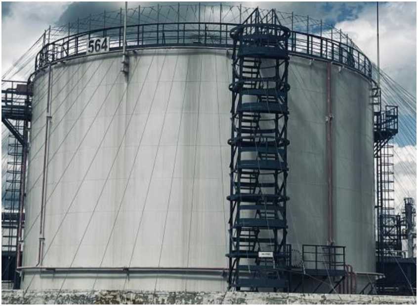 Внешний вид. Резервуары стальные вертикальные цилиндрические, http://oei-analitika.ru рисунок № 2