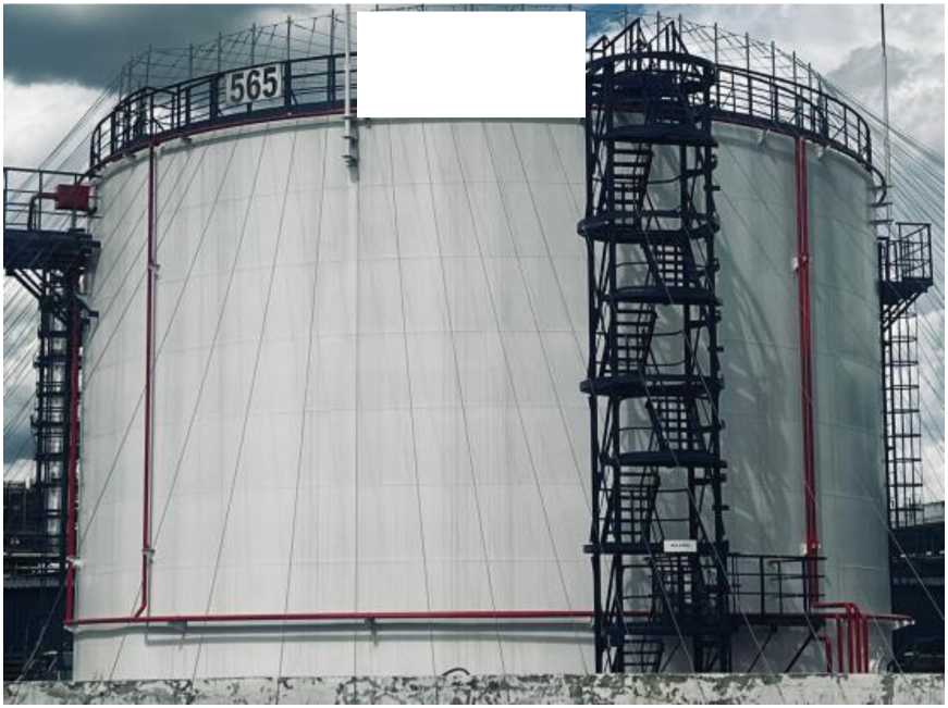 Внешний вид. Резервуары стальные вертикальные цилиндрические, http://oei-analitika.ru рисунок № 3