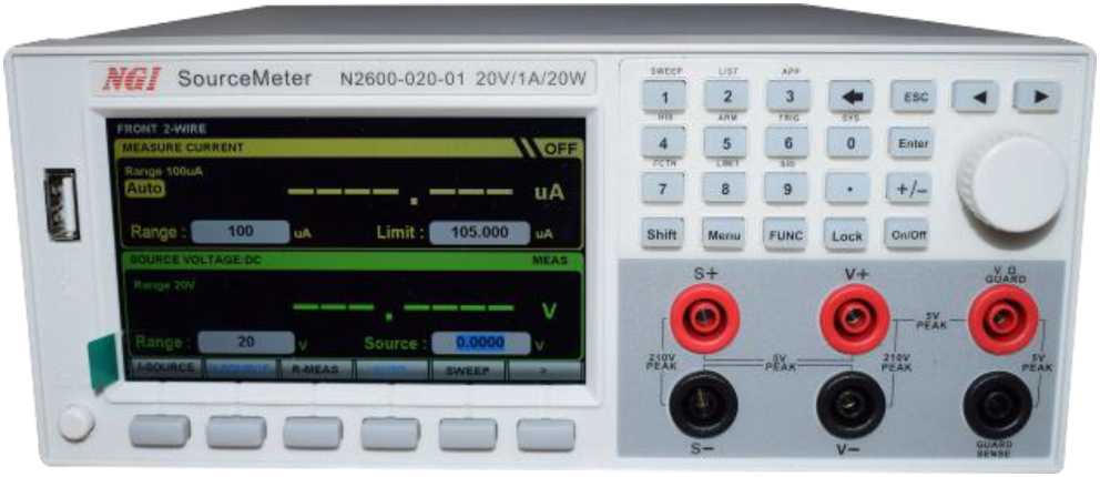 Внешний вид. Источники-измерители напряжения и силы тока, http://oei-analitika.ru рисунок № 1