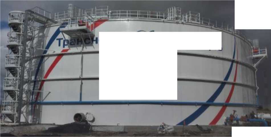 Внешний вид. Резервуар стальной вертикальный цилиндрический, http://oei-analitika.ru рисунок № 1