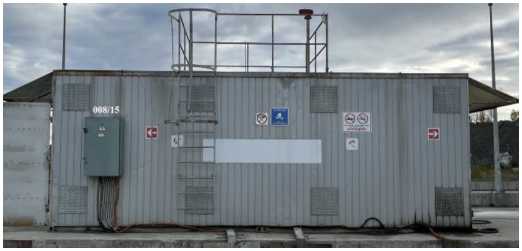 Внешний вид. Резервуары стальные горизонтальные цилиндрические, http://oei-analitika.ru рисунок № 1