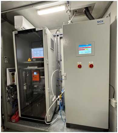 Внешний вид. Система автоматического контроля выбросов САКВ ДТ № 3 ООО