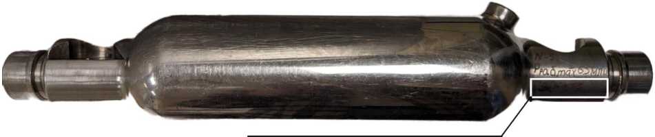 Внешний вид. Пикнометры металлические напорные, http://oei-analitika.ru рисунок № 1