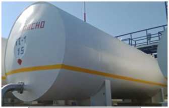 Внешний вид. Резервуары горизонтальные стальные цилиндрические, http://oei-analitika.ru рисунок № 2