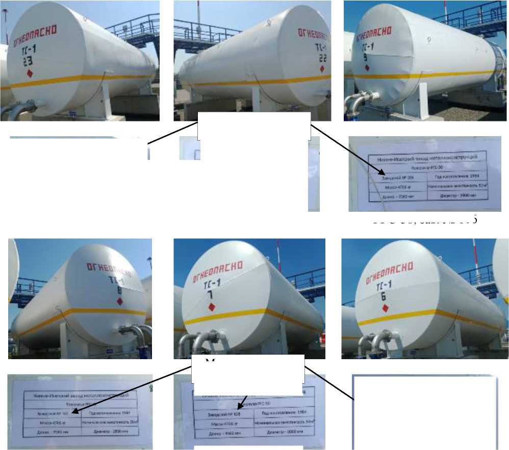 Внешний вид. Резервуары горизонтальные стальные цилиндрические, http://oei-analitika.ru рисунок № 4