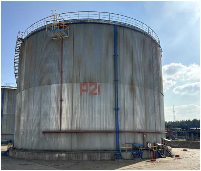 Внешний вид. Резервуар стальной вертикальный цилиндрический теплоизолированный, http://oei-analitika.ru рисунок № 2