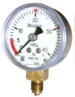 Внешний вид. Манометры МПю, ЭкМю (Обозначение отсутствует), http://oei-analitika.ru