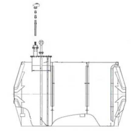 Внешний вид. Резервуары горизонтальные стальные цилиндрические, http://oei-analitika.ru рисунок № 1