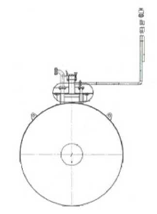 Внешний вид. Резервуары горизонтальные стальные цилиндрические, http://oei-analitika.ru рисунок № 2