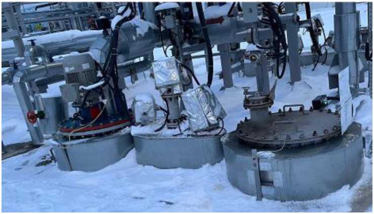 Внешний вид. Резервуары стальные горизонтальные цилиндрические, http://oei-analitika.ru рисунок № 2