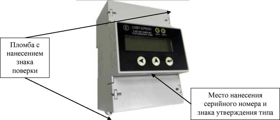 Внешний вид. Счетчики электрической энергии постоянного тока, http://oei-analitika.ru рисунок № 1
