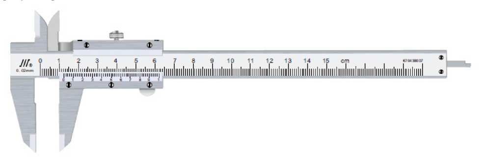 Внешний вид. Штангенциркули, http://oei-analitika.ru рисунок № 1