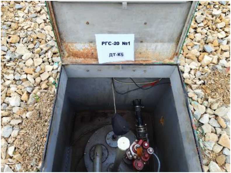 Внешний вид. Резервуары стальные горизонтальные цилиндрические, http://oei-analitika.ru рисунок № 2