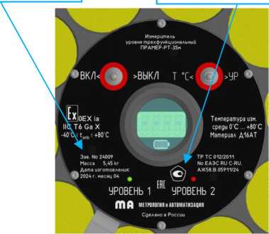 Внешний вид. Измерители уровня трехфункциональные, http://oei-analitika.ru рисунок № 2