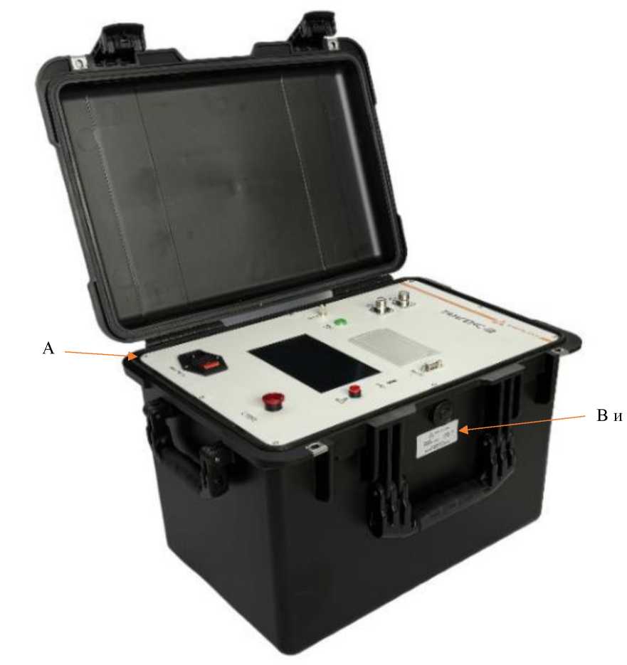 Внешний вид. Измерители электрической емкости и тангенса угла диэлектрических потерь высоковольтные, http://oei-analitika.ru рисунок № 1