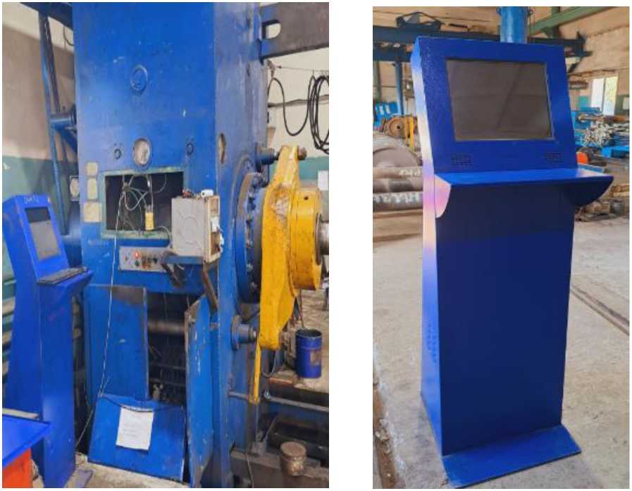 Внешний вид. Системы автоматизированные измерений и контроля параметров запрессовки колесных пар вагонов СКЗ-63/100, http://oei-analitika.ru рисунок № 1