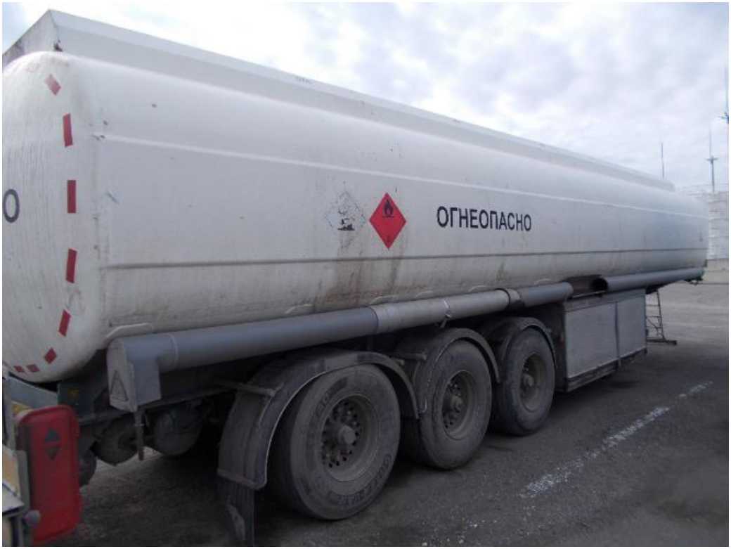 Внешний вид. Полуприцеп-цистерна, http://oei-analitika.ru рисунок № 1