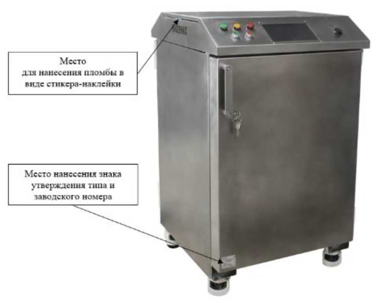 Внешний вид. Установки радиометрические контрольные, http://oei-analitika.ru рисунок № 1