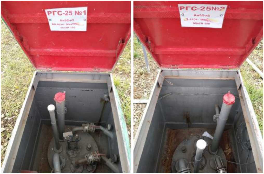 Внешний вид. Резервуары стальные горизонтальные цилиндрические, http://oei-analitika.ru рисунок № 2