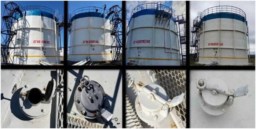 Внешний вид. Резервуары стальные вертикальные цилиндрические, http://oei-analitika.ru рисунок № 2