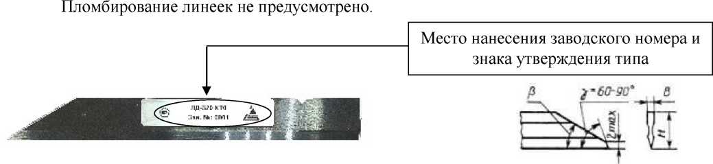 Внешний вид. Линейки поверочные, http://oei-analitika.ru рисунок № 1