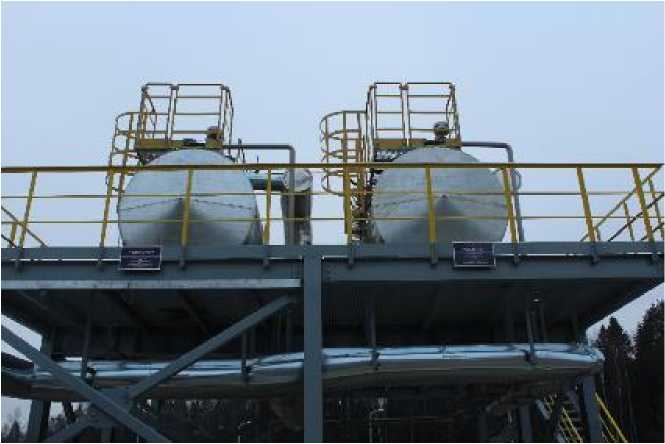 Внешний вид. Резервуары горизонтальные стальные цилиндрические, http://oei-analitika.ru рисунок № 1