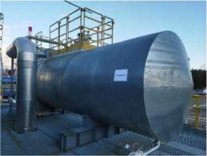 Внешний вид. Резервуары горизонтальные стальные цилиндрические, http://oei-analitika.ru рисунок № 2
