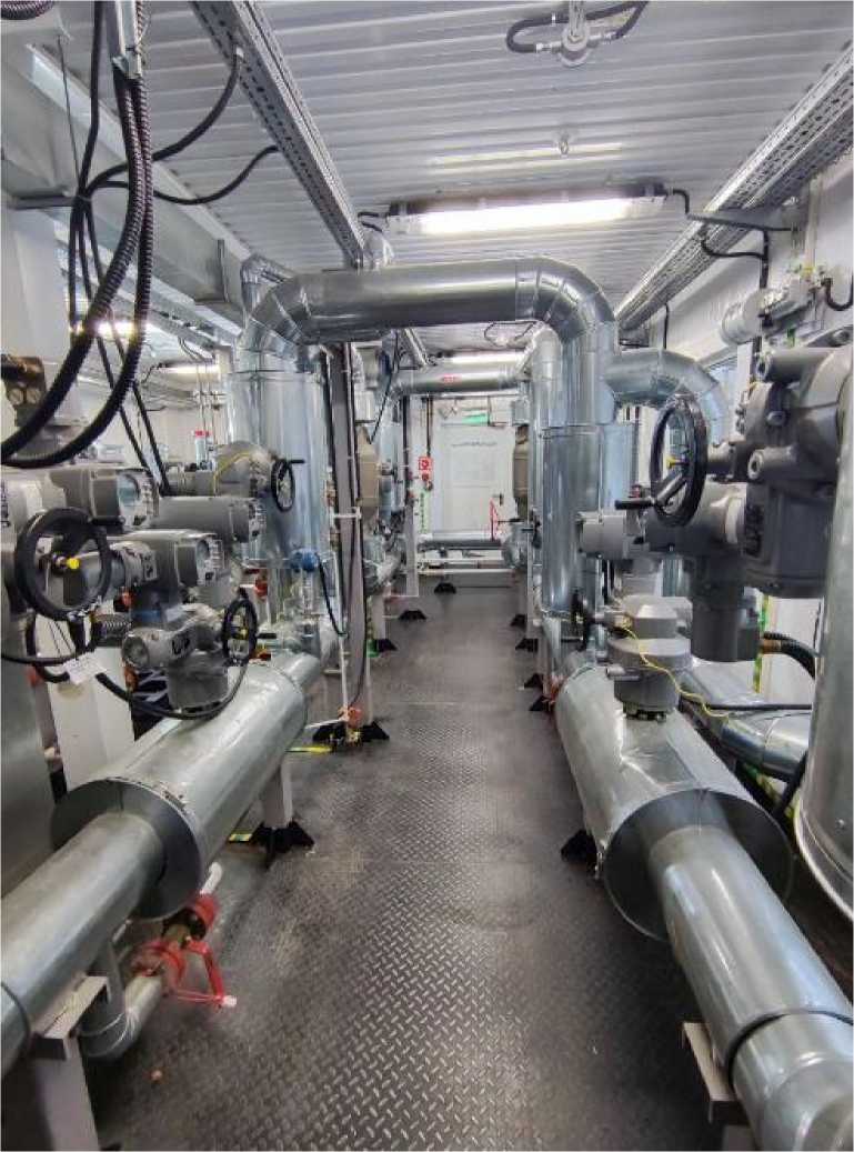 Внешний вид. Система измерений количества и параметров нефтегазоводяной смеси на объекте УПСВ на ПНС Северо-Запад Мамонтовского месторождения, http://oei-analitika.ru рисунок № 1