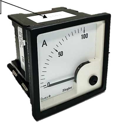 Внешний вид. Амперметры аналоговые щитовые, http://oei-analitika.ru рисунок № 6