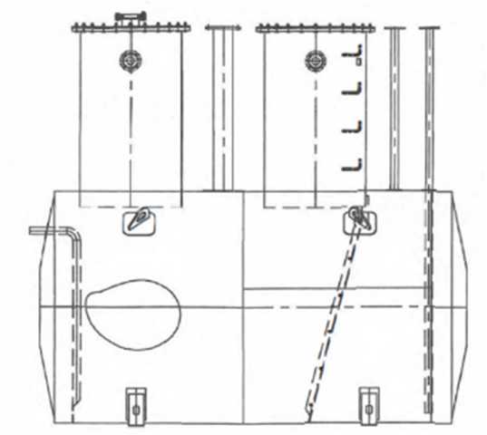 Внешний вид. Резервуары горизонтальные , http://oei-analitika.ru рисунок № 1