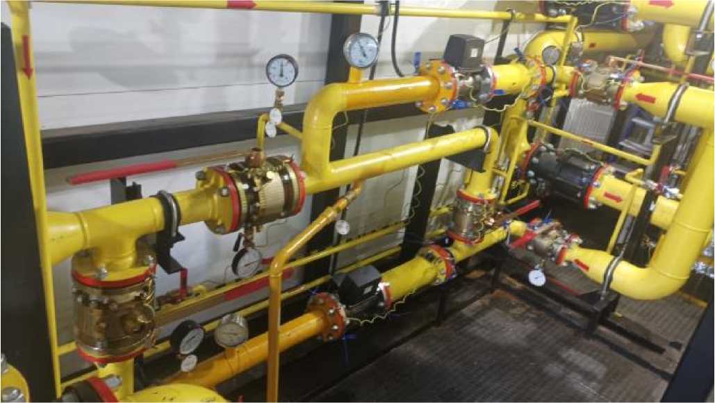 Внешний вид. Система измерений количества и параметров свободного нефтяного газа БПТГ-3000 блока подготовки топливного газа Омбинского месторождения, http://oei-analitika.ru рисунок № 1